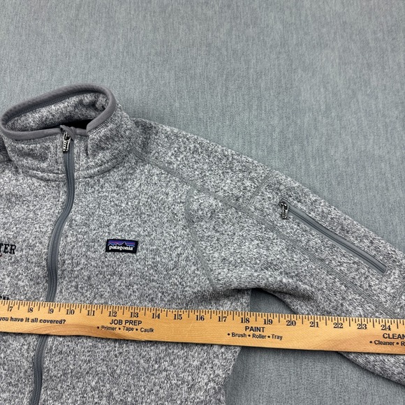Patagonia Better Sweater Jacket‎ Womens Small Gray Full Zip Fleece Logo 25541 - Picture 8 of 11